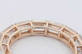 5.46cttw Lab Grown Diamond Eternity Band 14k Yellow Gold Size 5.75 Eb0826lorxsa
