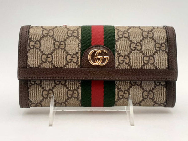 Gucci Ophidia Continental Brown Wallet Aa0625orzsa