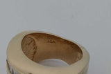 1.8cttw Diamond Ring In 14k Yellow Gold 25.9 Grams Size 6 Eb0926oxxzsa