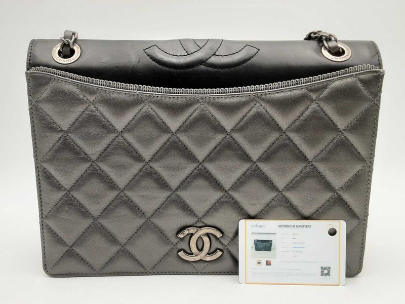 Chanel Metallic Calfskin Quilted Ballerine Flap Hs0824oixzsa