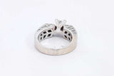 Approx. 1.56ctw Diamond Ring In 18k White Gold 10.3 Grams Size 6.75 Eb0125opxzsa
