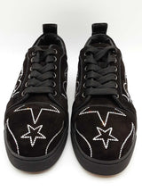Christian Louboutin Giddy Viera Strass Black Suede Shoes Size Eu 40 Do0825oxzde