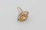 10k Yellow Gold Gemstone Ring 3 Grams Size 5.5 Eb0926rxsa