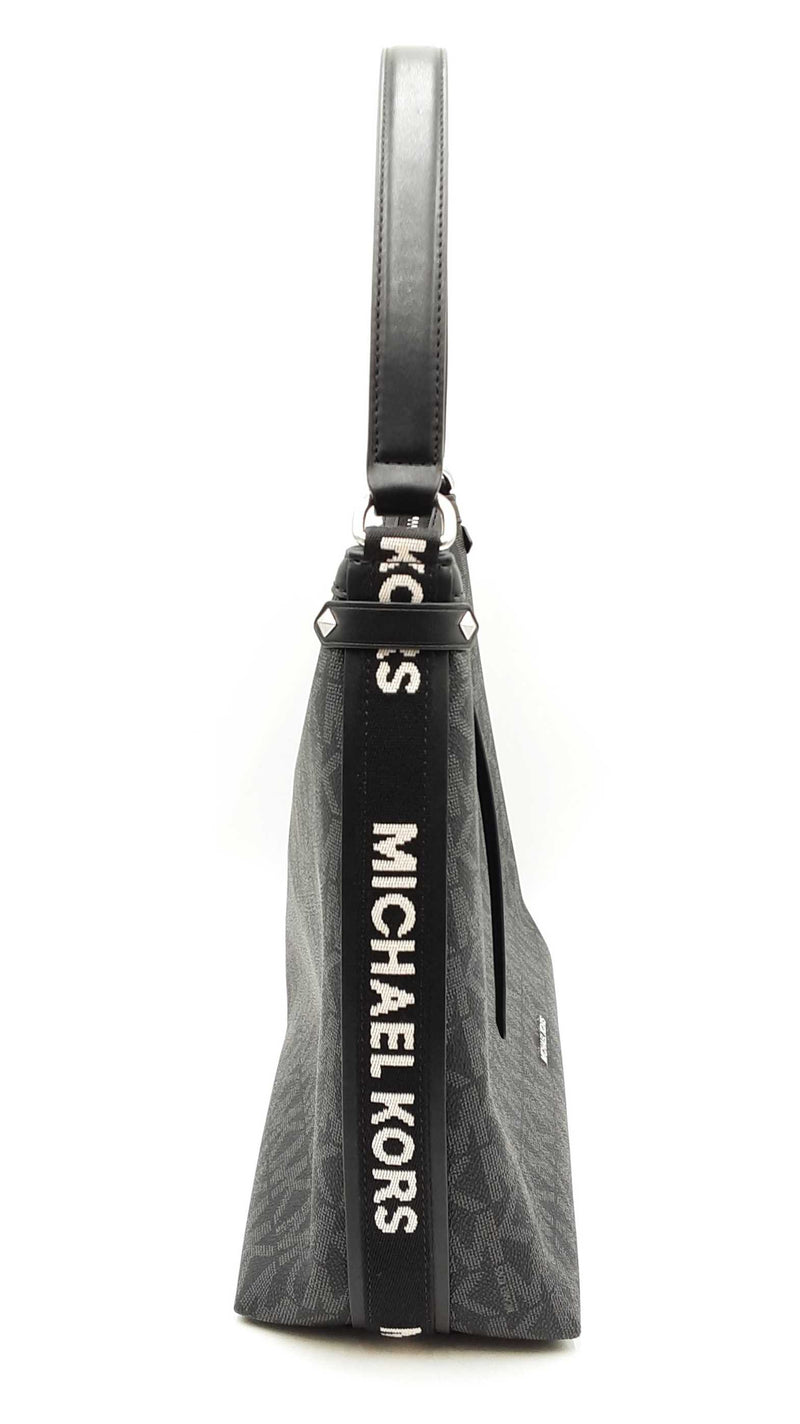 Micheal Kors Maeve Large Black Hobo Shoulder Bag Sd0725lzxdu