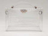 Clear Plastic Stadium Small Crossbody Bag Do1225lrde