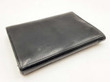 Christian Dior Black Leather Wallet Fw0225lrxdu