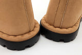 Prada Shearling Ecru Ankle Boots Size 38 Eb1225loxzde