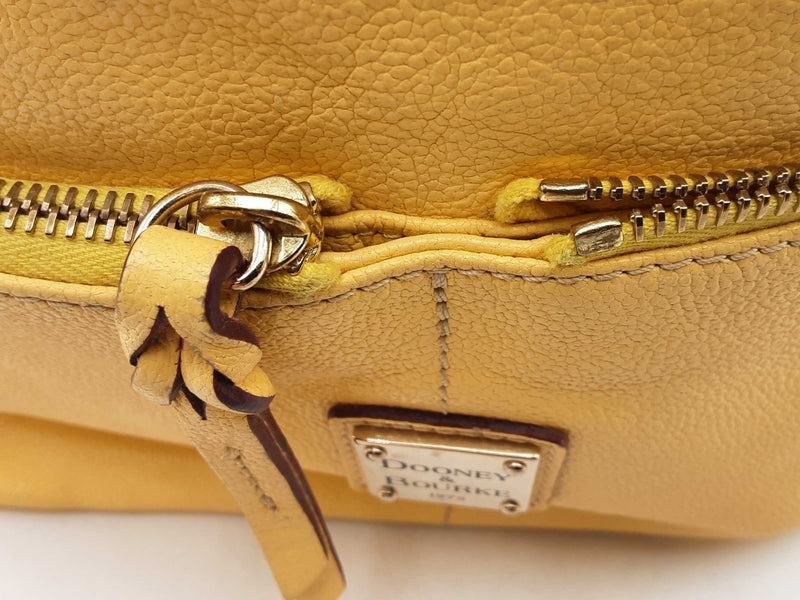 Dooney & Bourke Dillen Medium Pocket Yellow Satchel Sd0425orsa