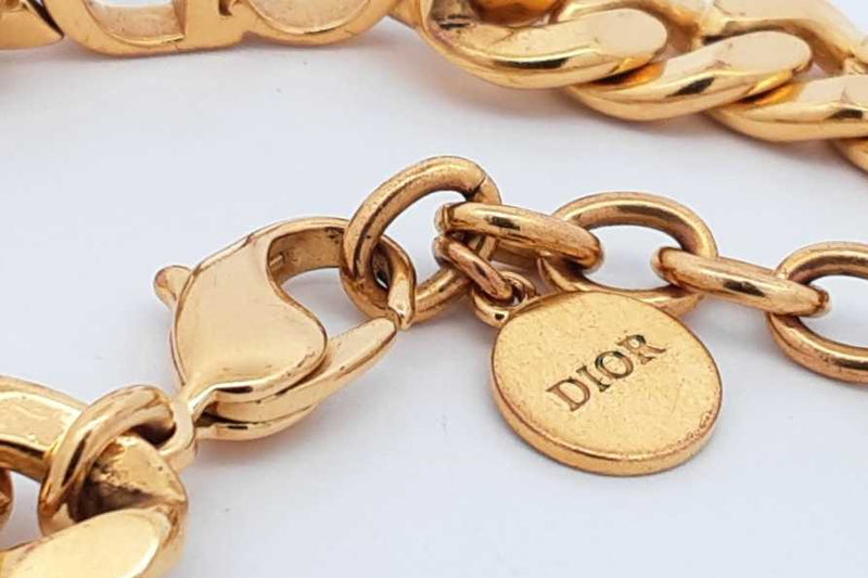 Christian Dior Danseuse Etoile Gold Tone Bracelet 33 Grams 8 Inch Eb0225lxzsa