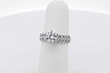 1.2cttw Diamond Ring In 14k White Gold 5 Grams Size 4.75 Eb0126rxzsa