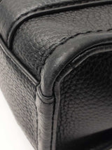 Marc Jacobs The Micro Tote Bag Black Pebbled Leather Fw0926lordu