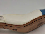 Louis Vuitton Two-tone Patent Leather Slingback Pumps Size Eu 37.5 Fw1124lxzsa