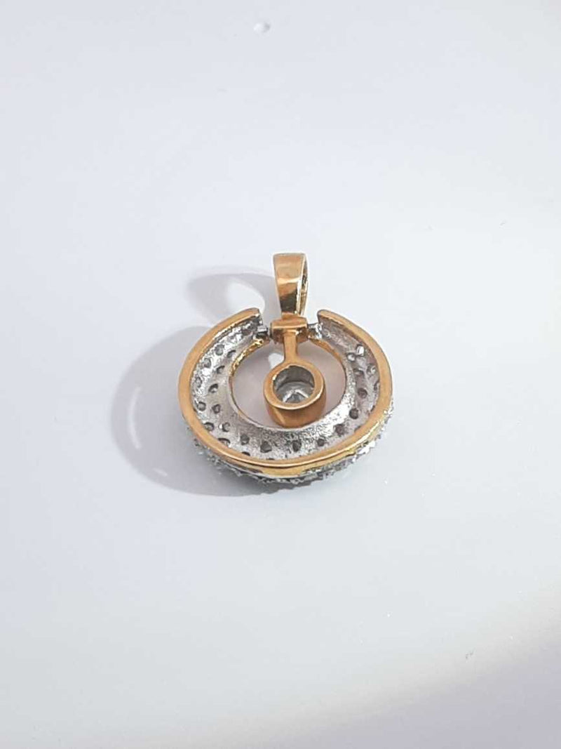 .15ctw Diamond 18k Yellow Gold 18k 3.1 Grams Pendant Sd0225lirsa