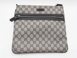 Gucci Gg Supreme Front Zip Flat Messenger Bag Sd0626orzde