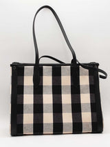Kate Spade Market Gingham Tote Black Aa0526wrsa