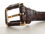 Bally Switzerland Genuine Ostrich Leather Belt Size 95-38 Sd0226rzde