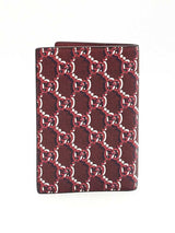 Gucci Passport Case In Gg Shadow Coated Canvas & Leather Fw0825oxzdu