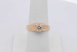 0.15ctw Diamond 14k Yellow Gold Ring 4.9 Grams Size 7 Eb0526rxzsa