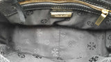 Tory Burch Robinson Black Pebbled Leather Mini Square Tote Sd0526wzdu