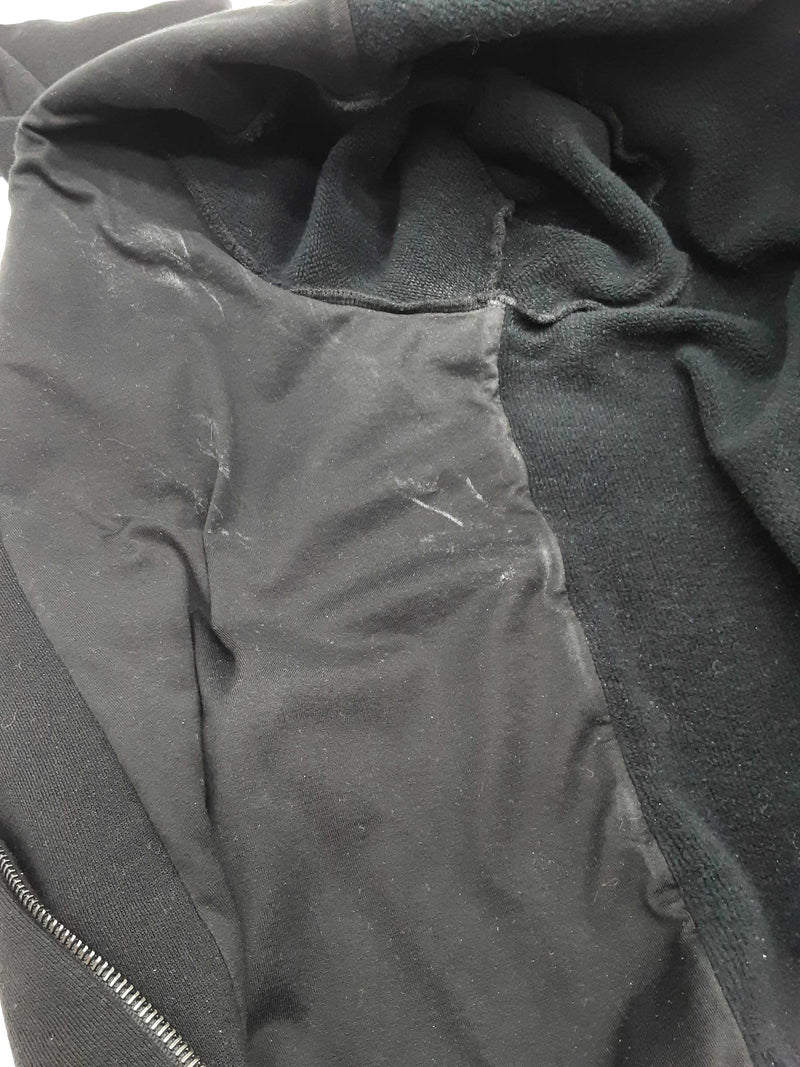 Fendi Black Cotton Zipper Hoodie Jacket Do0325exzde