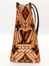 Louis Vuitton Lv Crafty Creme & Caramel On The Go Gm Sd0526ozszde