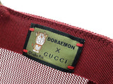 Gucci X Doraemon Tan Gg Supreme Red Baseball Hat Size M Do1125wexde