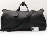 Louis Vuitton Keepall Bandoulière 55 In Damier Infini Leather Fw1125lozxdu