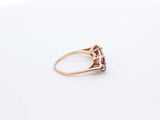 1.5ctw Diamond .40ctw Ruby 14k Yellow Gold 3.3 Grams Ring Size 6.5 Sd1224pzxzdu