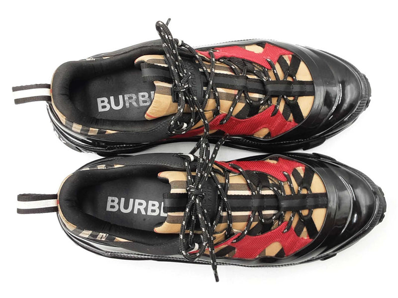 Burberry Arthur Vintage Check Chunky Sneakers Size Eu 45 Us 12 Fw0325exdu