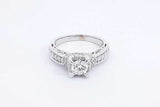 0.81cttw Diamond Ring In 14k White Gold 5.4 Grams Size 7.25 Eb0126sxzdu