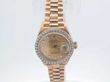 18k Yellow Gold Rolex Lady Datejust 26mm Automatic Watch Aa0925izxzsa