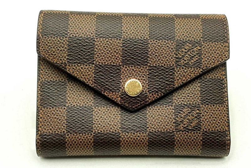 Louis Vuitton Damier Ebene Victorine Wallet Eb0225lxzsa