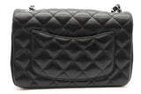 Chanel Quilted Black Leather Mini Flap Bag Eb0626oixzde