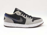 Nike Air Jordan 1 Se "Crater" Low Top Sneakers Size 12.5 Fe0426erdu