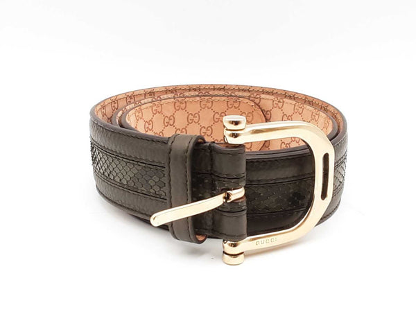 Gucci snake Belt with popular box