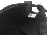 Louisvuitton Lv Crest Velvet Cap Black One Size Aa0925wzxsa