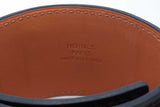 Hermes Collier De Chien Black Leather Bracelet 6.5 Inch Eb0326pxzde