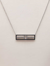 Tiffany & Co. T Two Diamond & 18k White Gold Necklace 4.5g 16 Inch Fw0426rrxdu