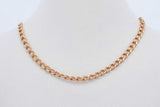 14k Yellow Gold Cuban Link Chain Necklace 3.3 Grams 22.5 Inch Eb0826owxde