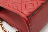 Tory Burch Fleming Red Leather Shoulder Bag Eb0726pxde