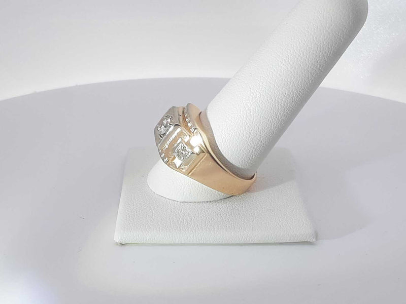 .30ctw Diamonds 14k Yellow Gold 8.3 Grams Ring Size 9.5 Sd0725oizsa