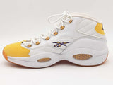 Reebok Fx4278 Question Mid "Yellow Toe" Size 14 Aa0825ozsa