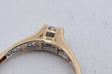 0.36cttw Diamond Ring In 14k Yellow Gold 1.7 Grams Size 9.25 Eb0926oxzsa