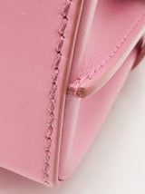 Balmai B-buzz 23 Mini Top Handle Bag In Pink Leather Fw0826ozxdu