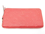 Louis Vuitton Red Monogram Empreinte Zippy Wallet Sd0726lpzdu