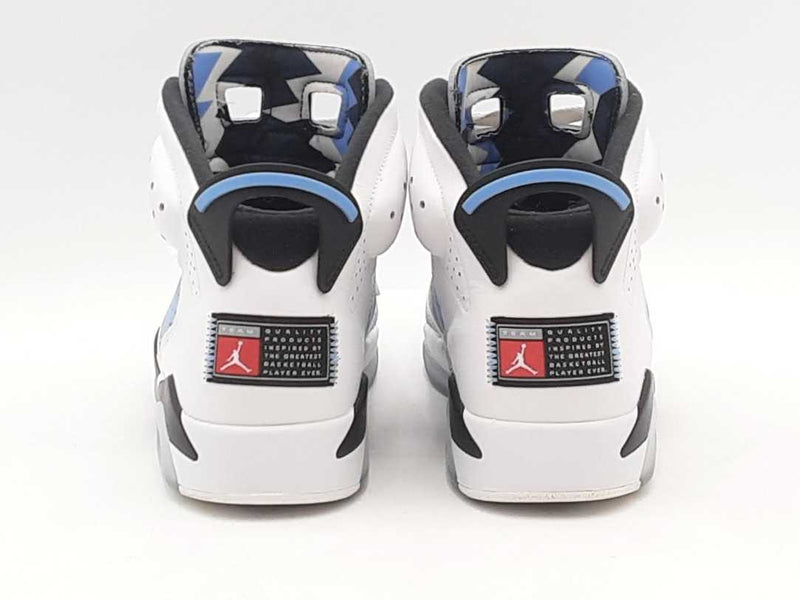 Nike Ct8529-410 Jordan 6 Retro Unc White Size 11 Aa0425lzxsa