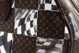 Louis Vuitton Monogram Pvc Chess Keeepall Bandouliere 50 Eb1223wxxzsa