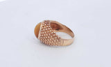 10k Yellow Gold Ring With Stone Size 7.75 9.5 Grams Eb0324lpxsa