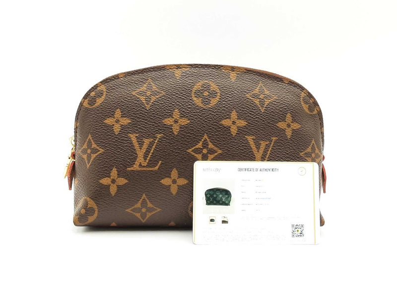 Louis Vuitton Cosmetic Pouch In Monogram Coated Canvas Fw0125orxsa