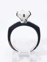 3.07 Ctw Marquise Diamond & 14k Gold Engagement Ring 7.8g Size 5.75 Fw0426pzxzdu